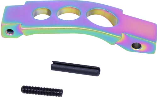 GUNTEC AR15 ENHANCED TRIGGER GUARD RAINBOW PVD COATED!