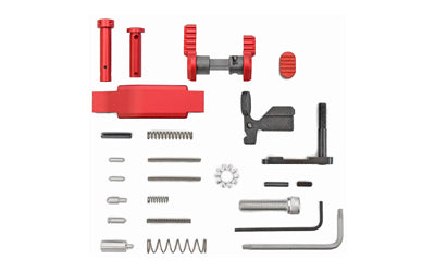 ARMASPEC SUPERLIGHT LOWER PARTS KIT 223/556 SS/RED