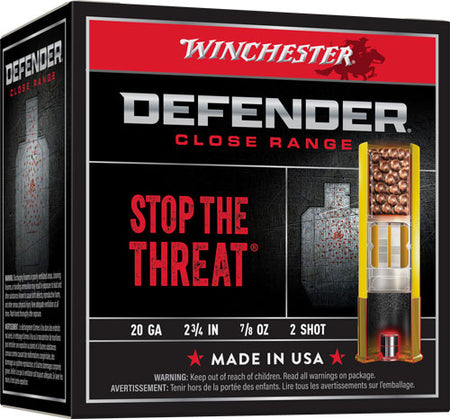 Winchester Defender Personal Defense 20 Gauge 2.75 in 7/8 oz #2