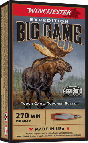 Winchester .270 Winchester Expedition Big Game 150gr PolyTip Ammo