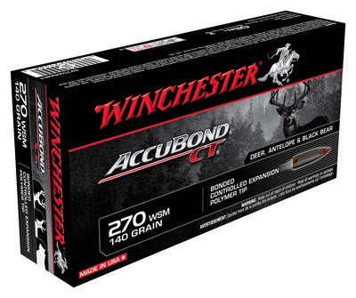 Winchester .270 WSM Expedition Big Game 140gr PolyTip Ammo