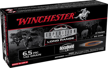 Winchester 6.5 PRC Expedition Big Game 142gr PolyTip Ammo