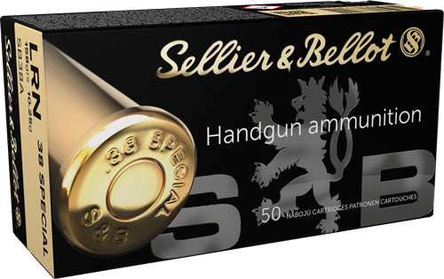 Sellier & Bellot .38 Special 158gr LRN Ammo