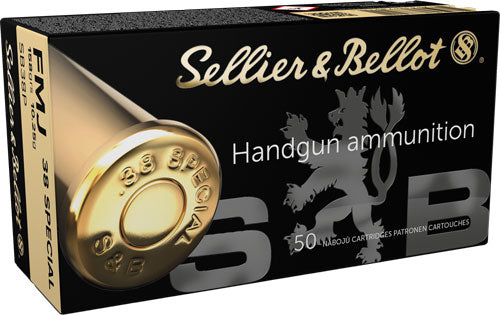 Sellier & Bellot .38 Special 158gr FMJ Ammo