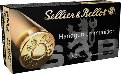 Sellier & Bellot 45 ACP 230gr FMJ Ammo