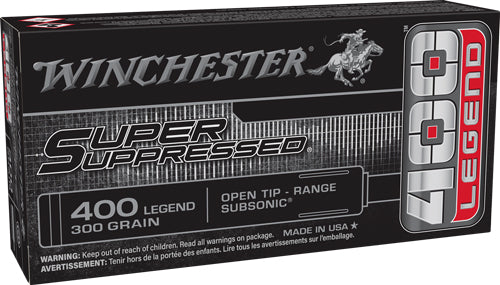 Winchester .400 Legend Super Suppressed 300gr OTM Ammo