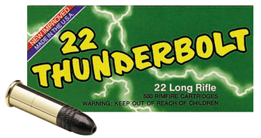 Remington .22 LR 22 Thunderbolt 40gr LRN Ammo