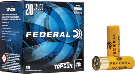 Federal Top Gun 20 Gauge 2.75 in 7/8 oz #8