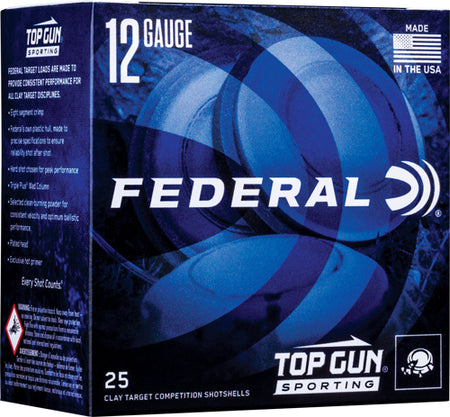 Federal Top Gun 12 Gauge 2.75 in 1-1/8 oz #8