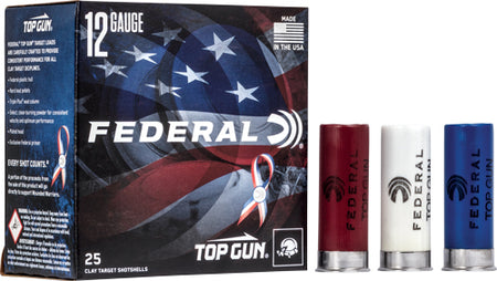 Federal Top Gun Special Edition Red, White & Blue #8 12 Gauge 1-1/8 oz 2.75 in