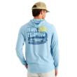Huk Drift Long Sleeve Hoodie Shipyard Heather XL