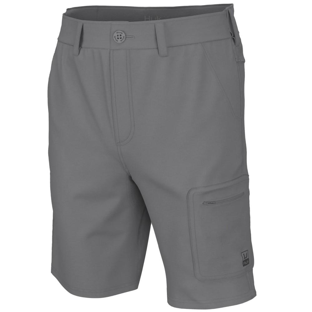 Huk Next Level 10.5" Shorts Overcast Grey XL