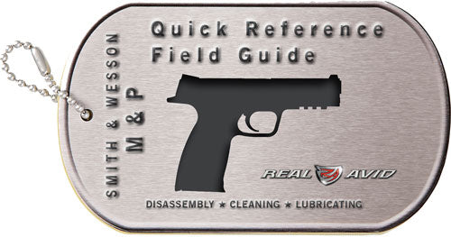 REAL AVID S&W M&P FIELD GUIDE S&W M&P MAINTENACE CARDS