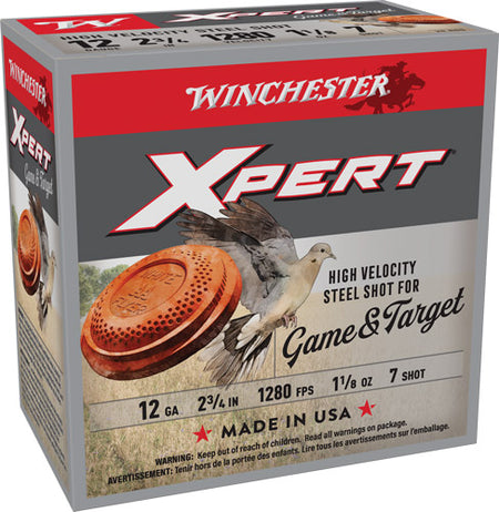 Winchester Xpert Game & Target HIgh Velocity 12 Gauge 2.75 in 1-1/8 oz #6