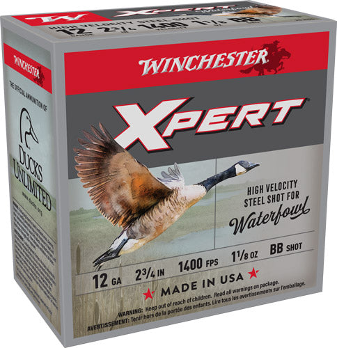 Winchester WEX12HBB Super X Xpert 12 Gauge 2-3/4 1-1/8oz #BB 1400 fps