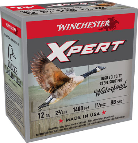 Winchester WEX12HBB Super X Xpert 12 Gauge 2-3/4 1-1/8oz #BB 1400 fps