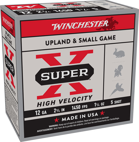 Winchester Super-X 12 Gauge 2 3/4'' 1 1/4 oz #5 Shot