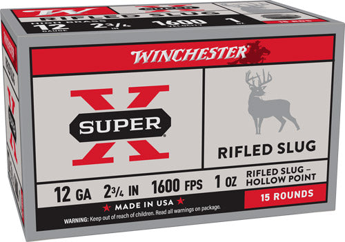 Winchester Super-X 12 Gauge 2 3/4'' 1 oz Rifled Slug
