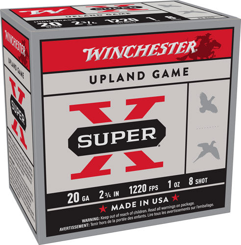 Winchester Super-X Heavy Game Load 20 Gauge 2 3/4" 1 oz #8 Shot
