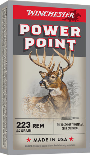 Winchester .223 Remington Super-X 55gr JSP Ammo