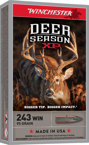 Winchester .243 Winchester Deer Season 95gr XP Ammo