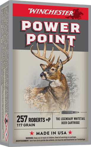 Winchester .257 Roberts Super X 117gr JSP Ammo