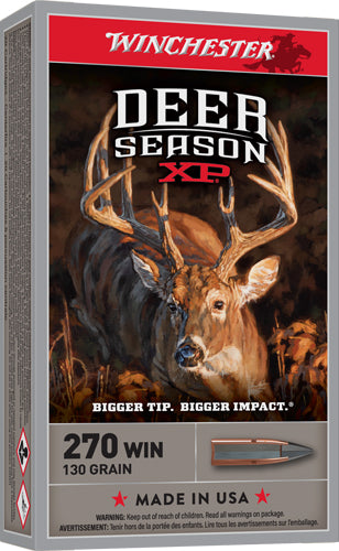 Winchester .270 Winchester Deer Season 130gr XP Ammo