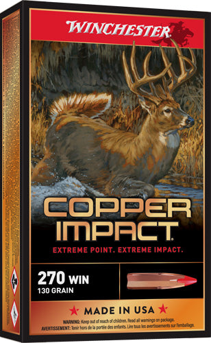Winchester .270 WSM Deer Season XP 130gr Solid Ammo
