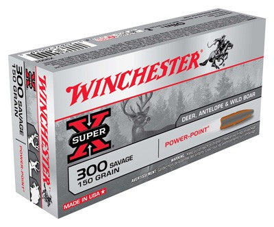 Winchester .300 Savage Super X 150gr JSP Ammo
