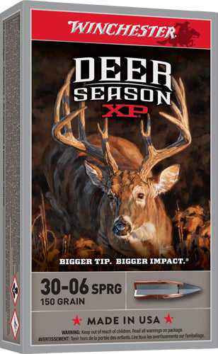 Winchester .30-06 Springfield Deer Season 150gr XP Ammo