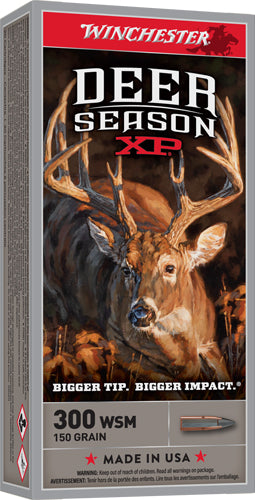 Winchester .300 WSM Deer Season XP 150gr PolyTip Ammo