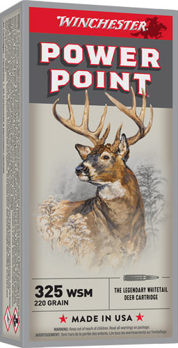 Winchester .325 WSM Super-X 220gr Power-Point Ammo