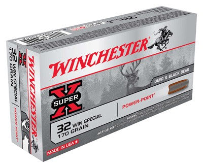 Winchester .32 Winchester Special Super-X Power-Point 170gr JSP Ammo
