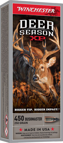 Winchester .450 Bushmaster Deer Season XP 250gr Extreme Point Ammo