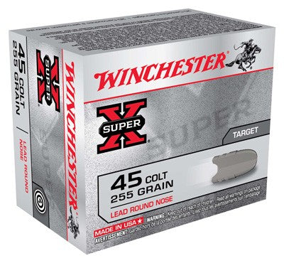 Winchester .45 Long Colt Super-X 255gr LRN Ammo