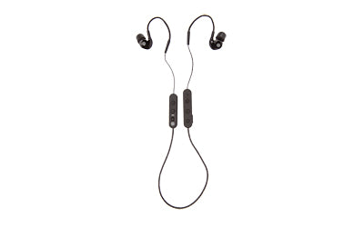 AXIL SIG GS Extreme 2.0, Tactical Earbuds with Bluetooth and Lanyard, Matte Finish, Black, Includes Carry Case, USB-C Charging Cable, T-shirt/Hat Clip, Wind Filter Disc, Ear Tips GS-XSIG