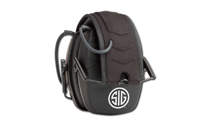 AXIL SIG TRACKR Blu, Bluetooth Tactical Earmuff, Matte Finish, Black, 2 AAA Batteries Included TRACKRBT-BS