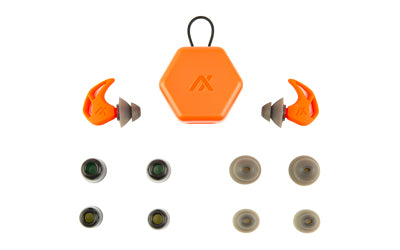 AXIL X20, Earplugs, Red, Includes (3) Silicon Tips, (2) Foam Tips and Pocket Carry Case X20-RED