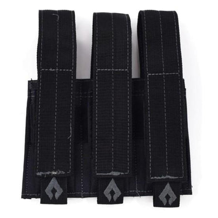Advance Warrior Solutions Pistol Triple Mag Pouch Black