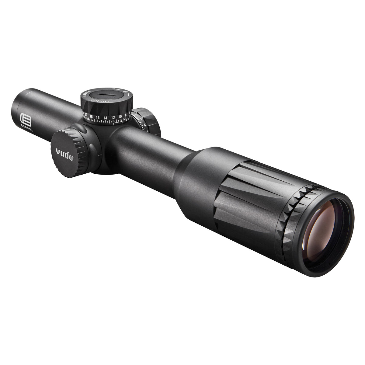 EOTech Vudu Rifle Scope 1-6X24mm First Focal Plane SR-1 Green MRAD Black