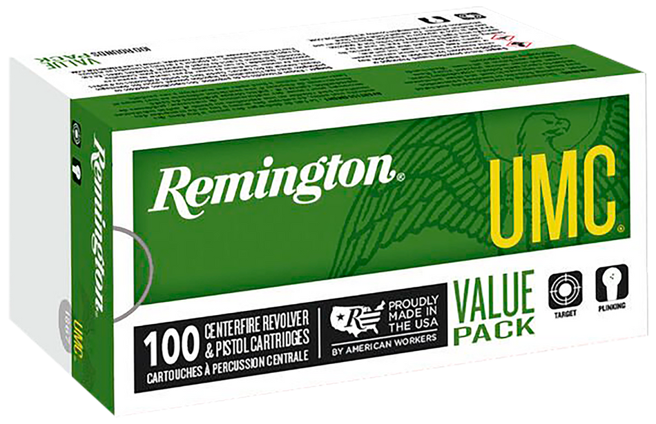 Remington .357 Mag UMC 125gr SJHP Ammo - 100 Rounds