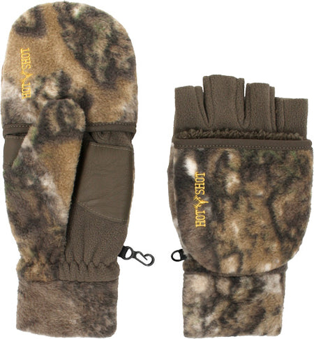 HOT SHOT HF2 BULLS-EYE POP-TOP MITTEN FLEECE INSUL RT-APX XL