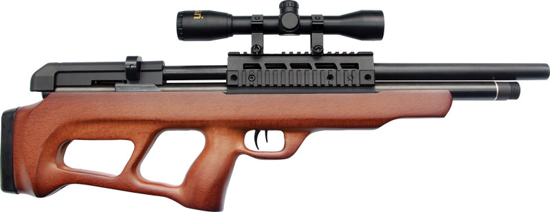BEEMAN 1359 PCP UNDERLEVER .25 PELLET AIR RIFLE 9-SHOT