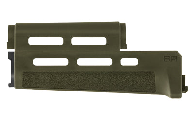 B5 Systems AK Handguard, Standard Length, MLOK Compatible, Fits Standard AKM Pattern Stamped Receivers, Matte Finish, Olive Drab Green AHS-1512