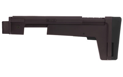 B5 Systems AK Stocked Fixed, Fits AKM Pattern Stamped Receivers, Matte Finish, Plum AKM-1502