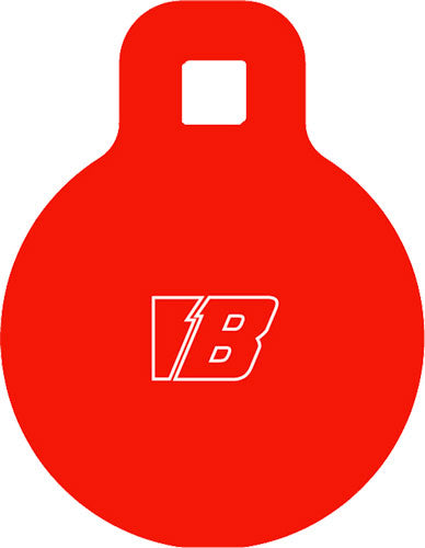 BASH TARGET AR500 GONG TARGET ROUND 3"-5/16" THICK