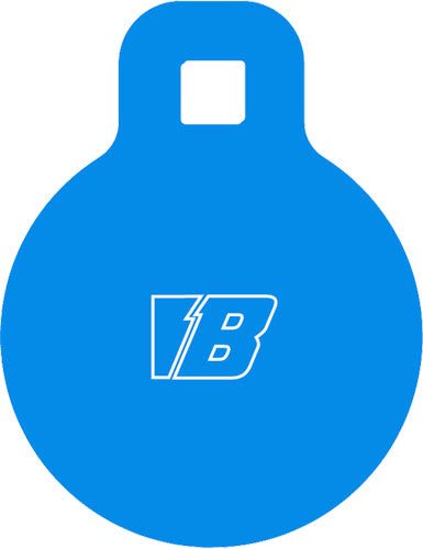 BASH TARGET AR500 GONG TARGET ROUND 4"-1/2" THICK