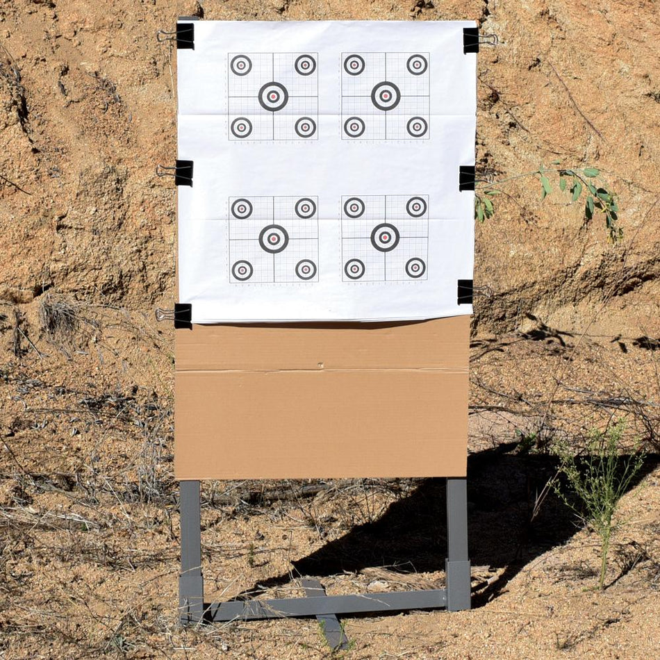 Birchwood Casey GPS Gray Metal Target Stand 24" with Kit