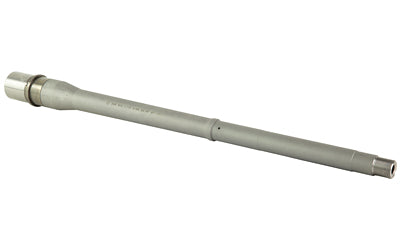 Ballistic Advantage Premium Series, Tactical Government Profile Barrel, Fits AR10, 16" Threaded Barrel, 5/8X24 Thread Pitch, 1:10" Barrel Twist, Mid-Length Gas System, Bead Blasted Stainless Steel Finish, Silver BABL308003P
