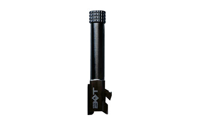 Backup Tactical Barrel, 9MM, Black, Threaded 1/2X28, Fits Glock 26 Gen 1-5 G26TB-BLK